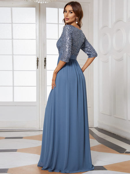 Stunning Sequined Evening Dress