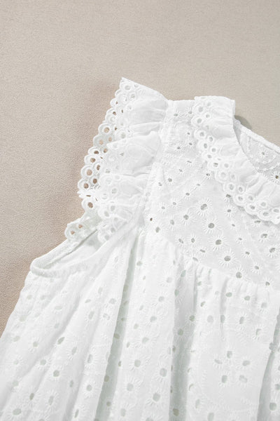 Women's Sleeveless Cotton Linen Midi Dress for Women