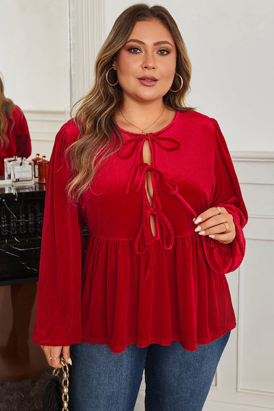 Floral Print Plus Size Women's Blouse - Chic Style, Comfortable Fit for Casual Outings or Office Wear