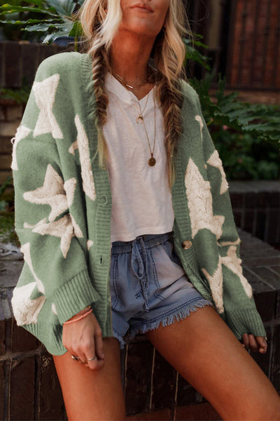Chic Women's Cardigan with Pockets - Soft Knit, Stylish Fit for Effortless Layering Year-Round