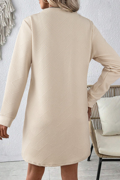Soft Pastel Women's Cotton T-Shirt Dress - Casual Everyday Style with Comfortable Fit and Versatile Appeal