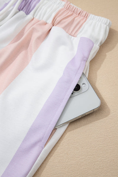 Women's Casual Striped Loose-Fit Pants - Soft, Comfortable Trousers for Effortless Everyday Style