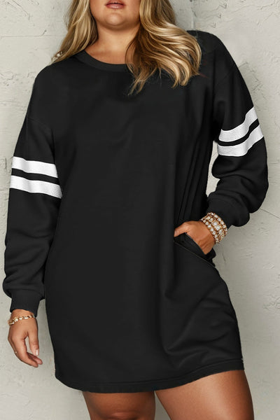 Chic Black Midi Dress for Women - Flattering, Comfortable Fit Perfect for Casual or Formal Events, Effortlessly Stylish