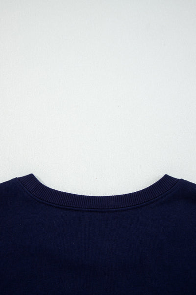 Chic Women's Game Day Sweatshirt in Cozy Fabric, Relaxed Fit, Ideal for Sports Events and Casual Outings