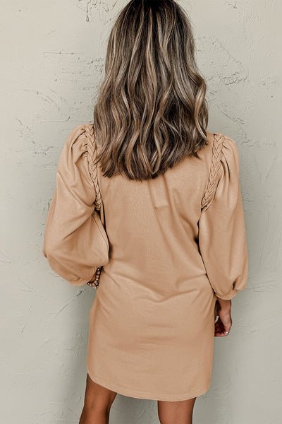 Chic Urban Women's Mini Dress Sweatshirt - Cozy Casual Fit with Pockets in Trendy Colors for Effortless Style