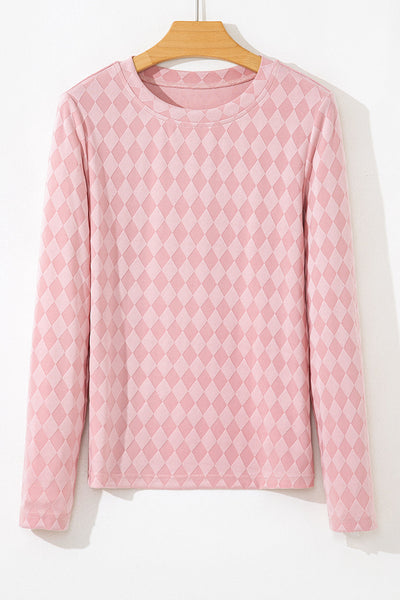 Trendy Women's Pink Casual Top - Comfortable Fit & Stylish Design for Effortless Everyday Outfits