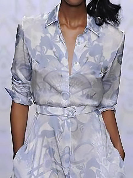 Women's Tropical Leaf Print Two-Piece Crop Top and Wide-Leg Pant Set