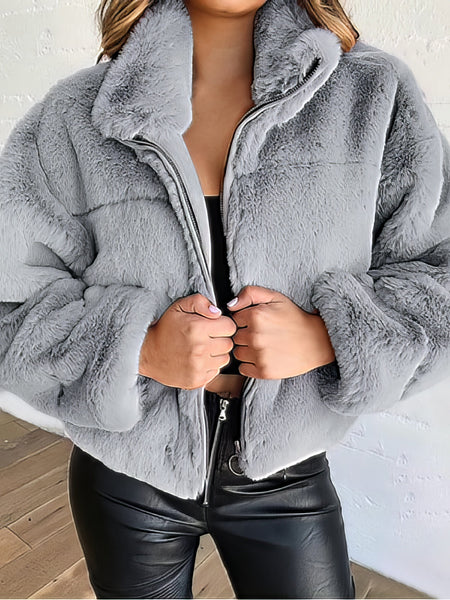 Women's Honey Cable Knit Cowl Neck Sweater in Coats with versatile layering silhouettes