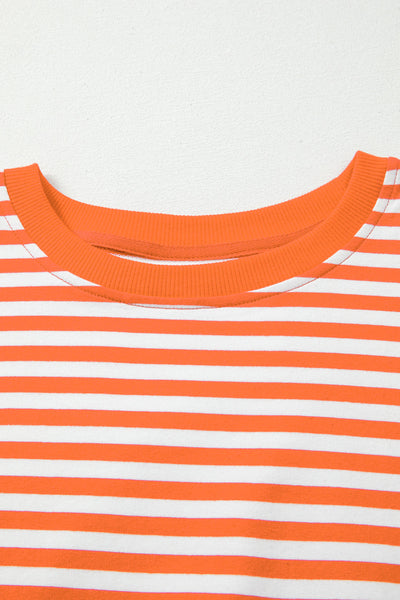 Lightweight Women's Stripe Blouse - Soft Cotton Casual Top for Effortless Everyday Style and All-Day Comfort