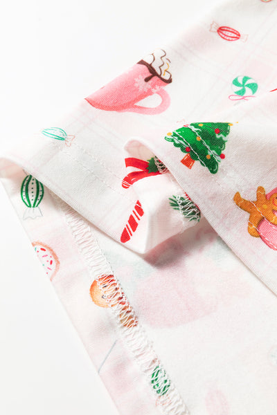Women's Holiday Whimsy Pajama Set: Collared Short and Top Duo with practical styling and dependable silhouette control.