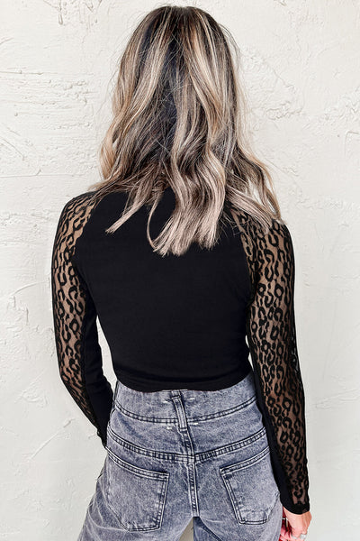 Elegant Black Fitted Top for Women - Chic Style Perfect for Casual or Dressy Occasions
