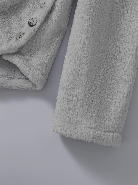 Fluffy Cat Ears Graphic Hoodie for a Cozy Style