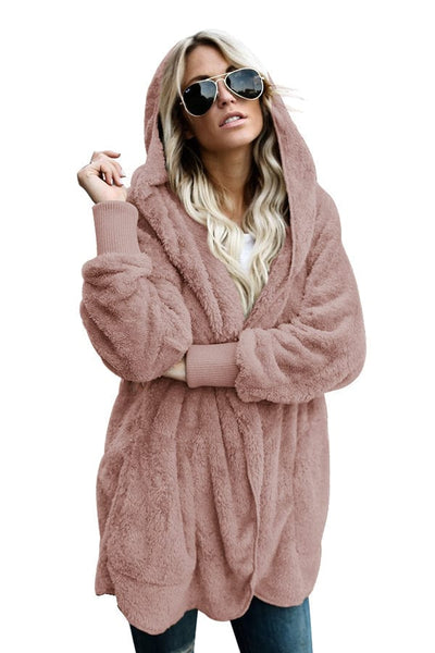 Fluffy Cat Ears Graphic Hoodie for a Cozy Style
