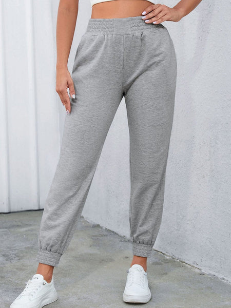 Chic Zipper Pocket Casual Trousers
