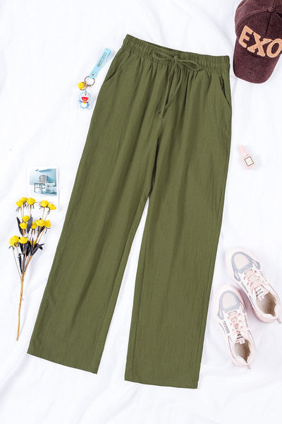Bohemian Style Linen Pants