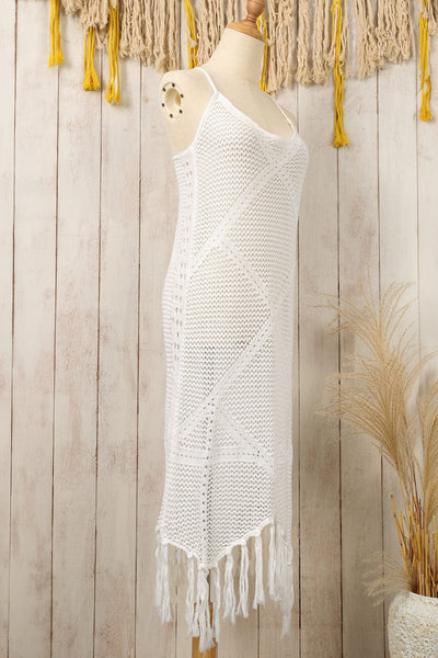 Hollow Knitting Long Sleeved Sweater - Raglan - Barcelet - Bare - Sabrina - Scoop