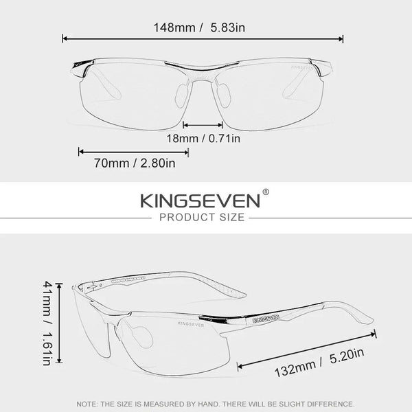 Unisex Polarized Aluminum Sunglasses