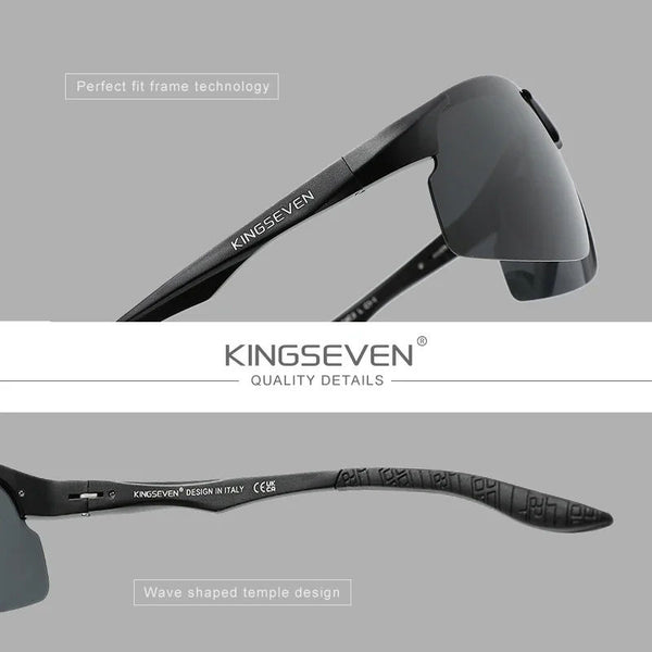 Unisex Polarized Aluminum Sunglasses