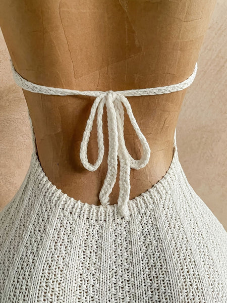 Women's Crochet Halter Jumpsuit