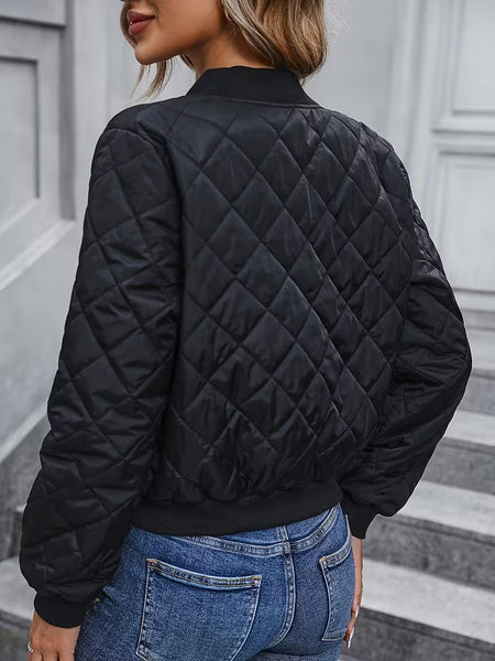 Women's Quilted Flight Jacket