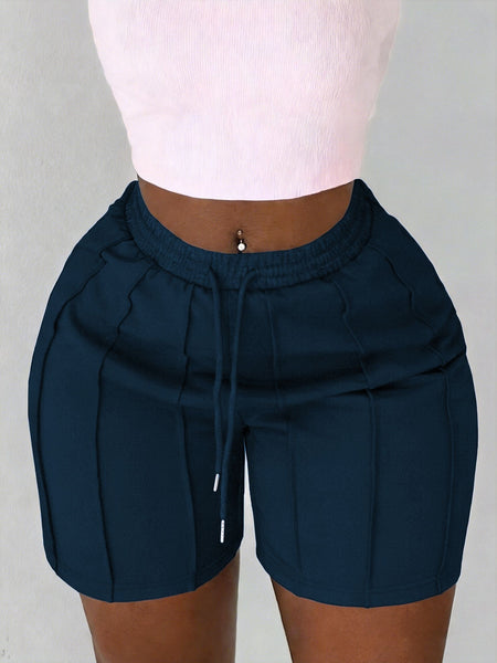 Women's Drawstring Slant Pocket Shorts
