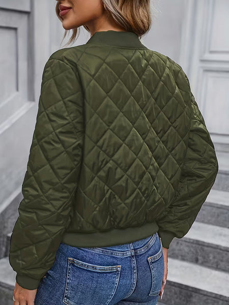 Women's Quilted Flight Jacket