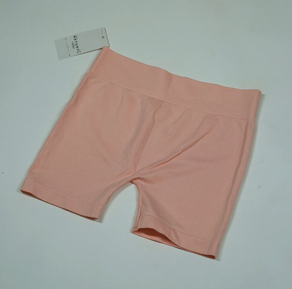 NATURYLBYNBK OG Basic Booty Shorts Seamless Nylon Spandex