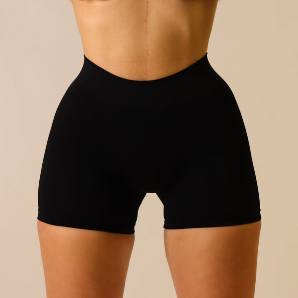 NATURYLBYNBK OG Basic Booty Shorts Seamless Nylon Spandex