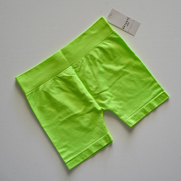 NATURYLBYNBK OG Basic Booty Shorts Seamless Nylon Spandex