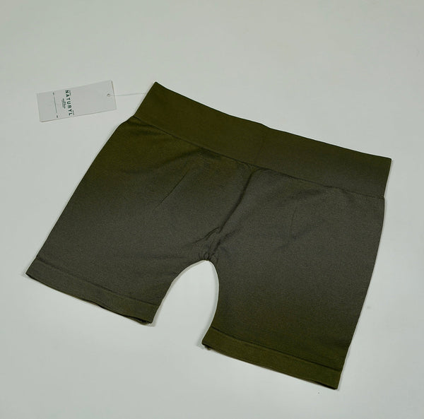 NATURYLBYNBK OG Basic Booty Shorts Seamless Nylon Spandex