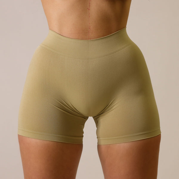 NATURYLBYNBK OG Basic Booty Shorts Seamless Nylon Spandex