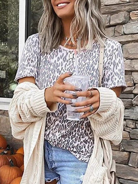 Favorite Leopard Print Shirt