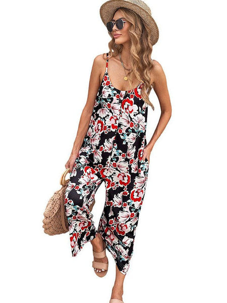 Mini Dress with Stylish Striped Print Suspenders