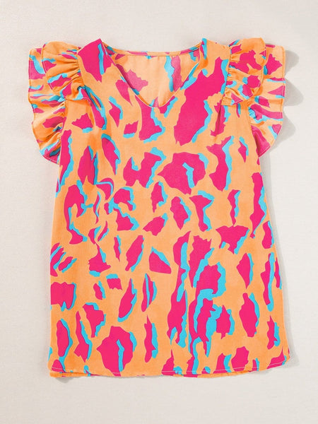 Summer V Neck Blouse