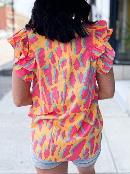 Women's Trendy Abstract Blouse in Blouses & Shirts