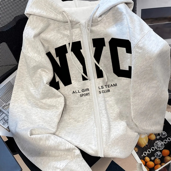 Men's Lined Zip-Up Hoodie