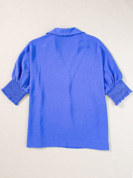 Plus Size Casual Cardigan, Women's Plus Solid Short Sleeve Open Front Slight Stretch Cardigan
