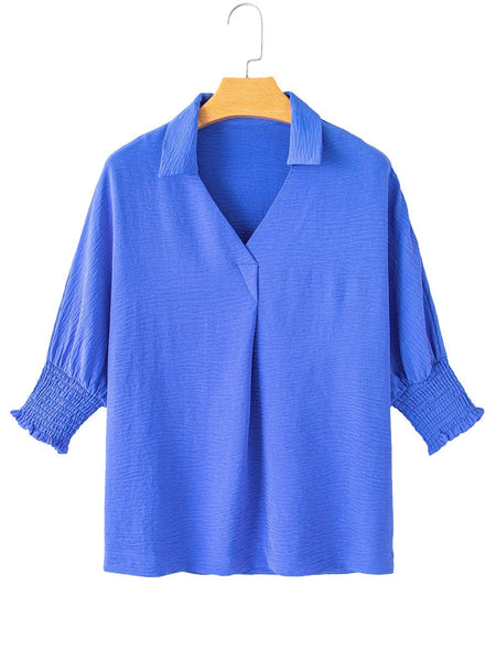 Plus Size Casual Cardigan, Women's Plus Solid Short Sleeve Open Front Slight Stretch Cardigan