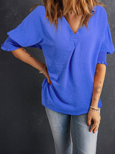 Plus Size Casual Cardigan, Women's Plus Solid Short Sleeve Open Front Slight Stretch Cardigan