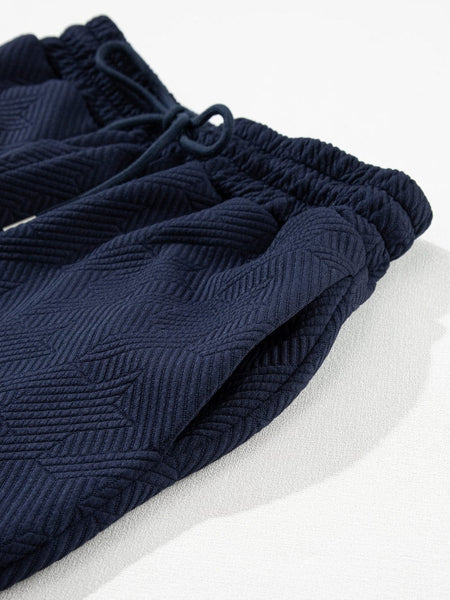 Women's Half-Zip Ruffle Top and Wide Leg Pant Set