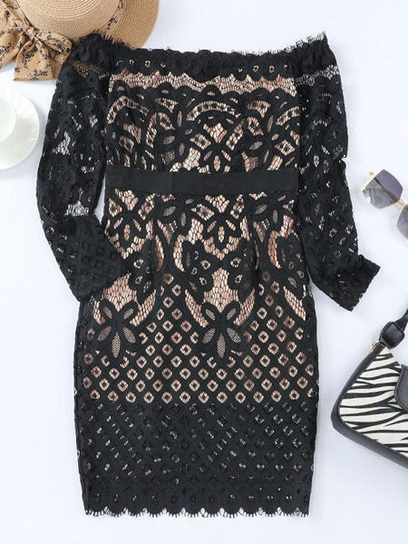 Sexy Mock Neck Mesh Sheer One Piece Jumpsuit