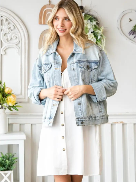 Vintage Style Denim Jacket