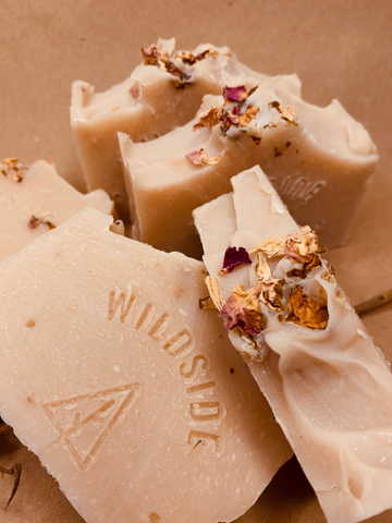 Wildside Rose Geranium Cocoa Butter Soap