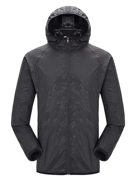 Outdoor UV Protection Hooded Jacket with Quick-Dry Technology