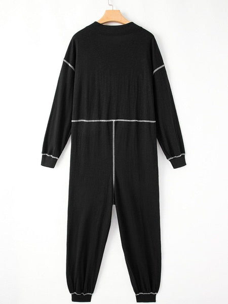 Women's Contrast Stitch Hooded Maxi Loungewear Dress made for easy styling and wardrobe coordination, with premium-like structure and finish.