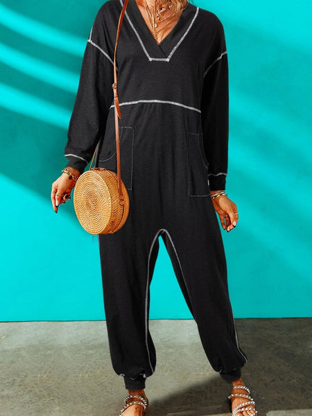 Women's Contrast Stitch Hooded Maxi Loungewear Dress made for easy styling and wardrobe coordination, with premium-like structure and finish.