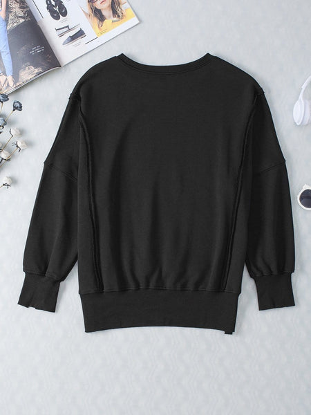 Stylish Crew Neck Pullover Sweater