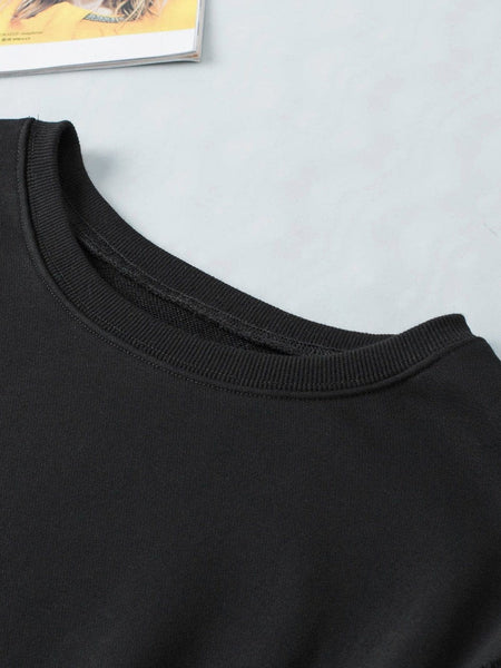 Stylish Crew Neck Pullover Sweater