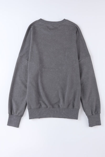 Stylish Crew Neck Pullover Sweater