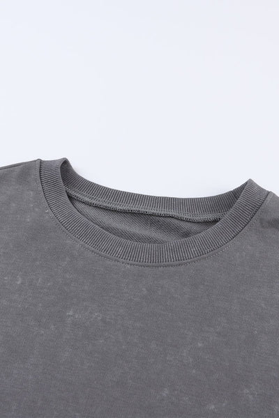 Stylish Crew Neck Pullover Sweater